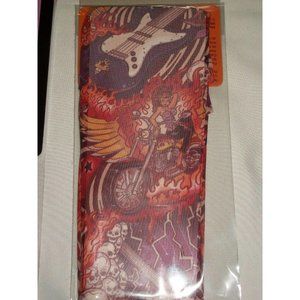Holiday Inspirations Halloween Costume Tattoo Sleeves Guitar Motorcycle Flames